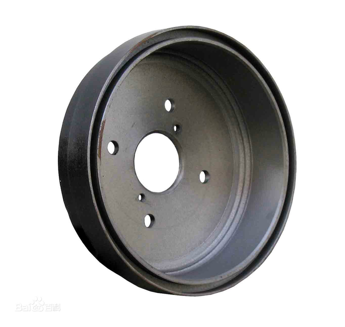 Phanh trống phụ tùng ô tô Gang thô và hoàn thiện và lắp ráp 0
